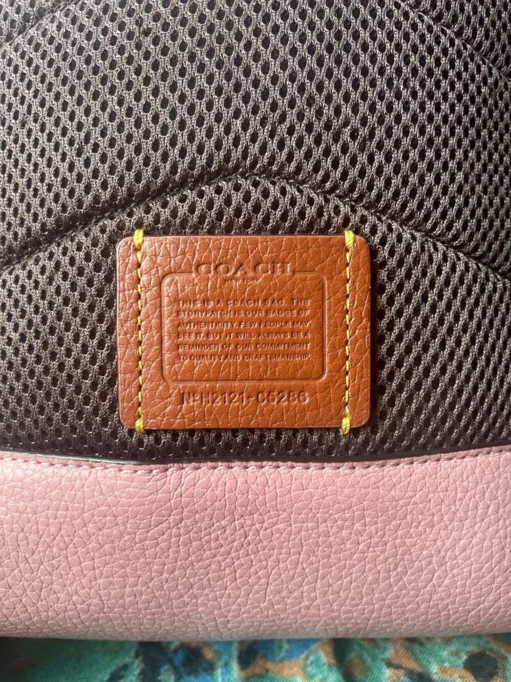 Coach Charter 18 Color Block Mini Backpack - Picture 2 of 6